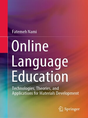 cover image of Online Language Education